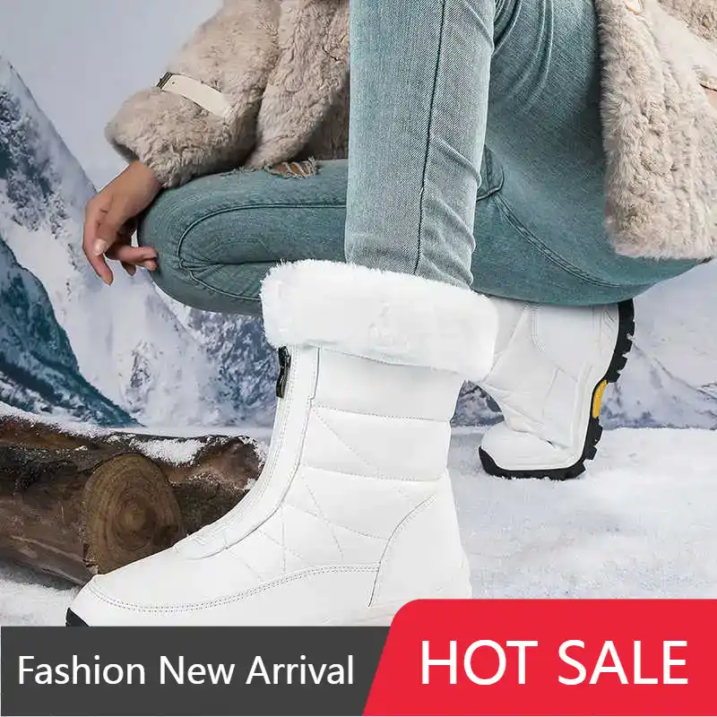 Streetwear High End Brand - Women's Boot Sneakers Walking Silver Women's