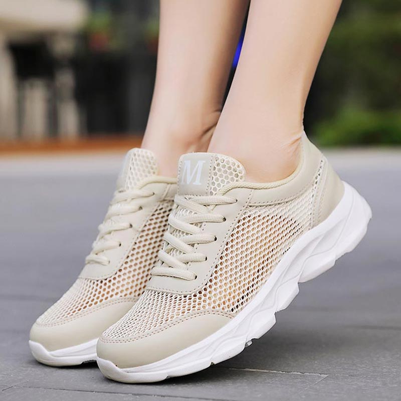 Summer Breathable Sneakers Wom - Off White Streetwear Brand review and price