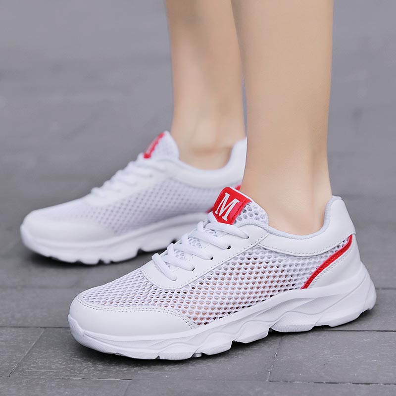 Summer Breathable Sneakers Wom - Off White Streetwear Brand review and price