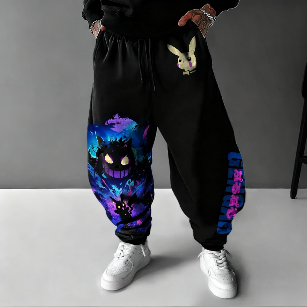 Pokemon Co Branded Sweatpants  - Streetwear Brand Collaborations review and price
