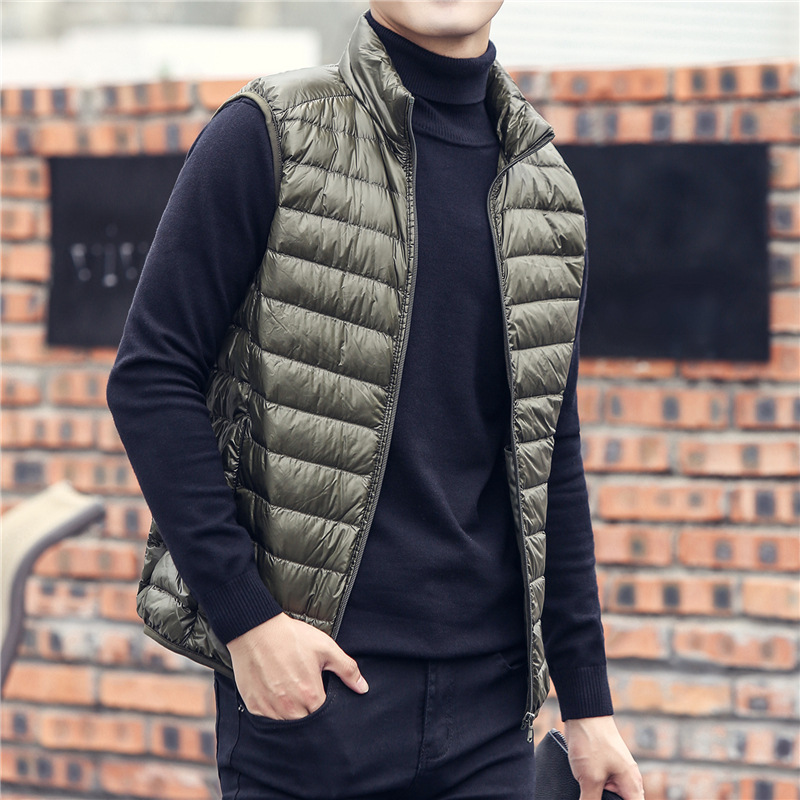 Men's Sleeveless Puffer Jacket - Streetwear Brand Jacket review and price