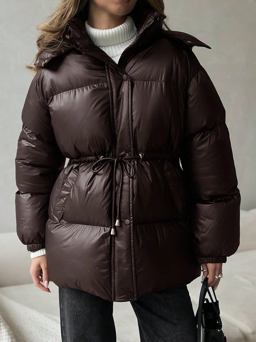 Women's Winter down jacket pad - Streetwear Brand Jacket review and price