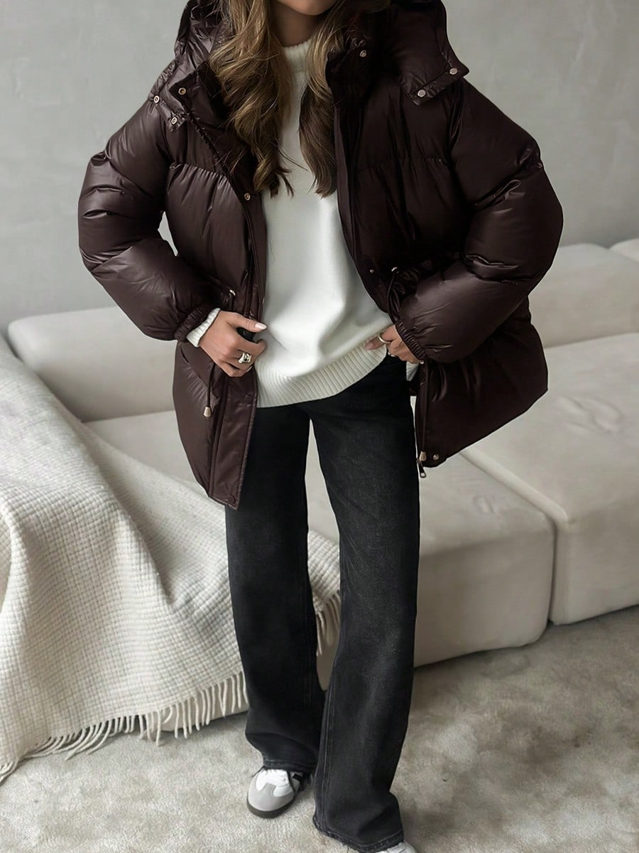 Women's Winter down jacket pad - Streetwear Brand Jacket review and price