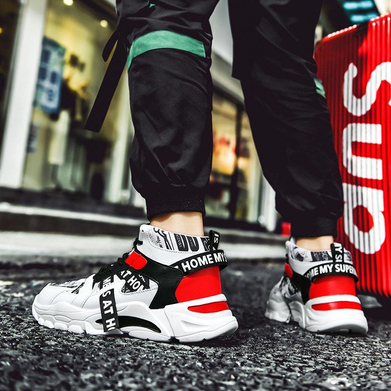 Large Size High Top Chunky Man - Off White Streetwear Brand review and price