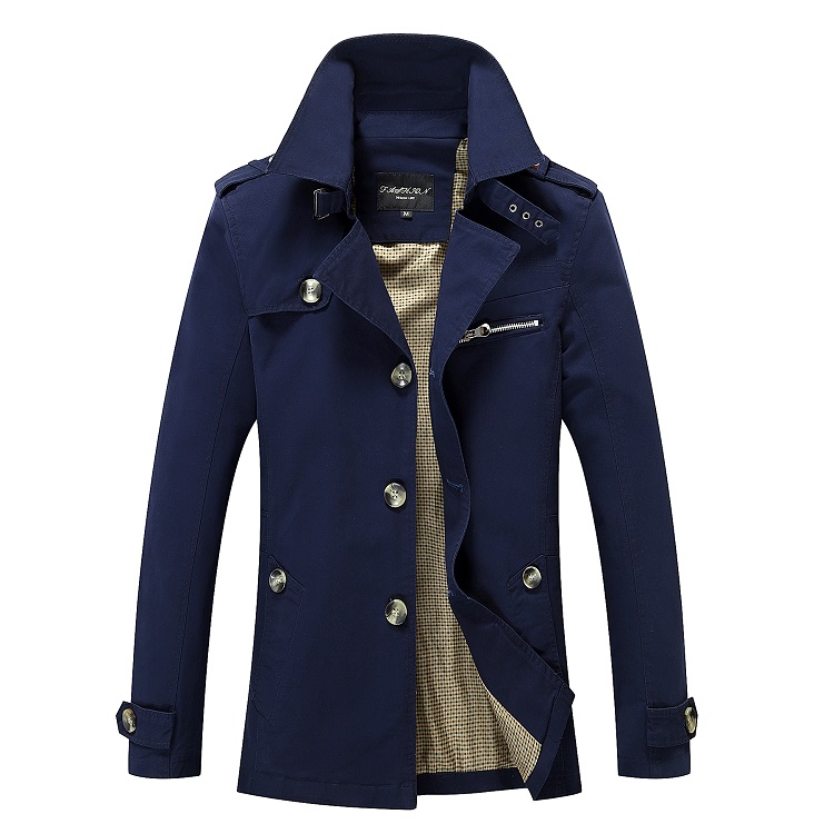 Fashion Men Trench Jackets Bra - Streetwear Brand Jacket review and price