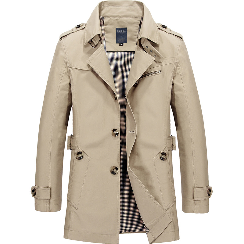 Fashion Men Trench Jackets Bra - Streetwear Brand Jacket review and price