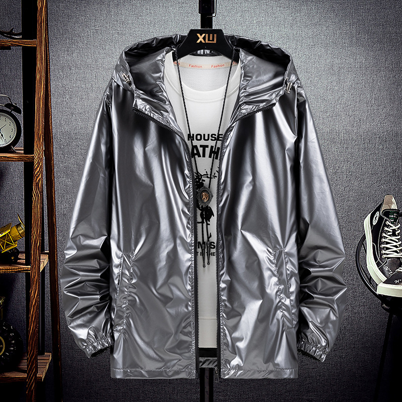 Spring and Autumn Shiny jacket - Streetwear Brand Jacket review and price
