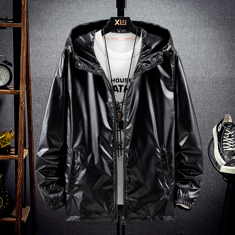 Spring and Autumn Shiny jacket - Streetwear Brand Jacket review and price