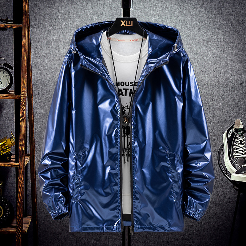 Spring and Autumn Shiny jacket - Streetwear Brand Jacket review and price